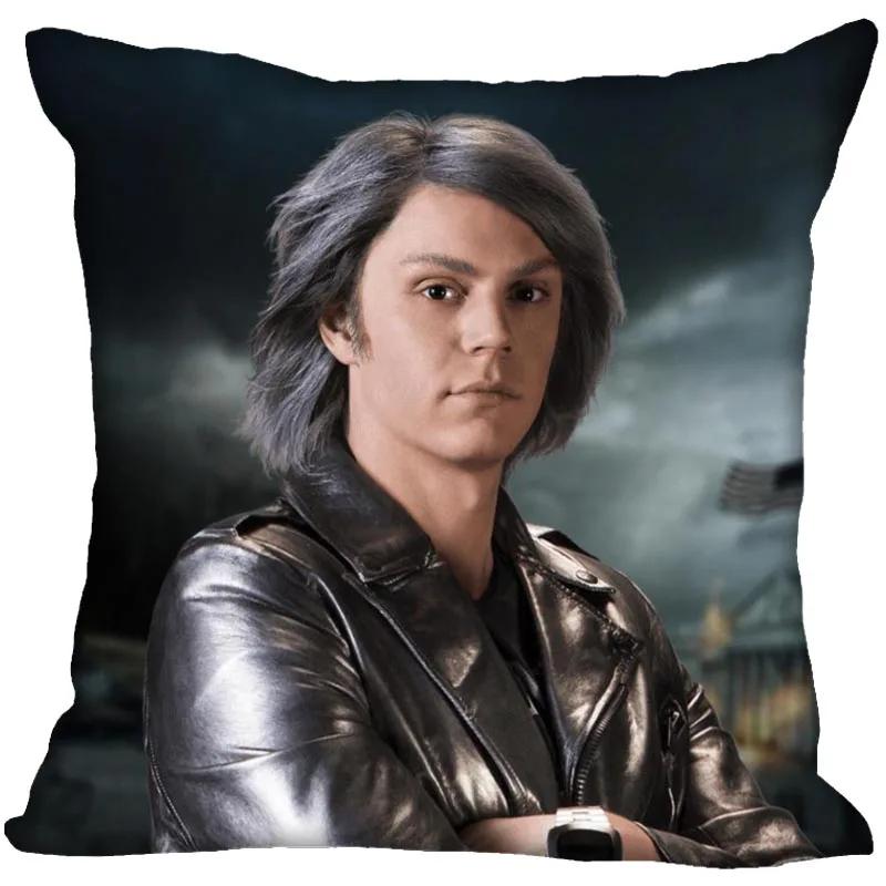 Hot Evan Peters Star Pillow Case For Home Decorative Pillows Cover Invisible Zippered Throw PillowCases 45X45cm