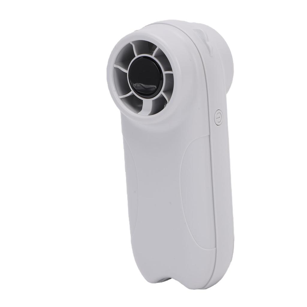 Portable Handheld Turbo Fan Battery Operated Personal Desk Cooling Fan with Digital Display Lanyard for Outdoor