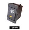 LED Car Fog Light Switch Modified Switch Rocker Boat Headlight Switch 2pcs ASW-17D 12V 35A