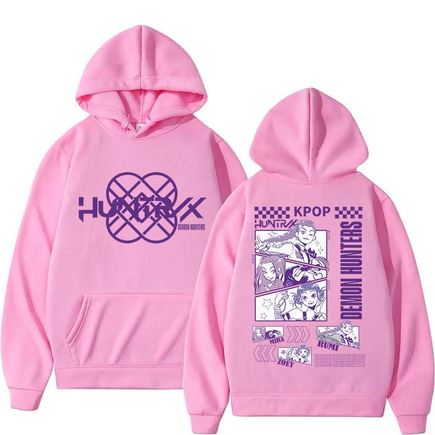 K-pop Devil May Cry movie graphic printed hoodies, men's and women's pullovers, street Harajuku tops and clothing