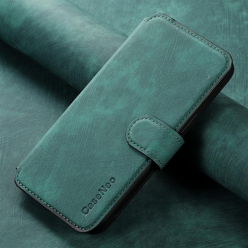 Flip Leather Wallet Case for IPhone 17 Air 16 15 Pro Max 14 Plus 13 12 16E for Magsafe Detachable Card Slot Holder Cover LMW-03