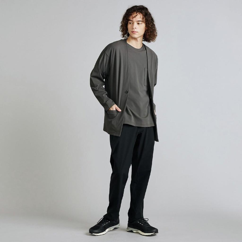 Lifestyle Wear BUDDY Water Repellent Stretch Straight Pants Water Repellent Stretch D2MFD137 Black M [Mizuno] [Unisex] Men's