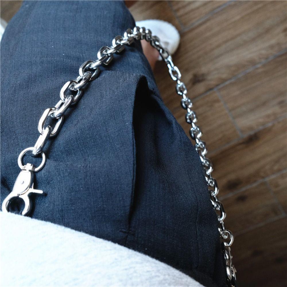 Gothic Punk Hip-hop Chain Metal Alloy Metal Pant Chain Fashion Key Chains  For Women Man