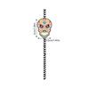 Of The Day Dead Party Decorations With Skull Paper Straws For Event Decor