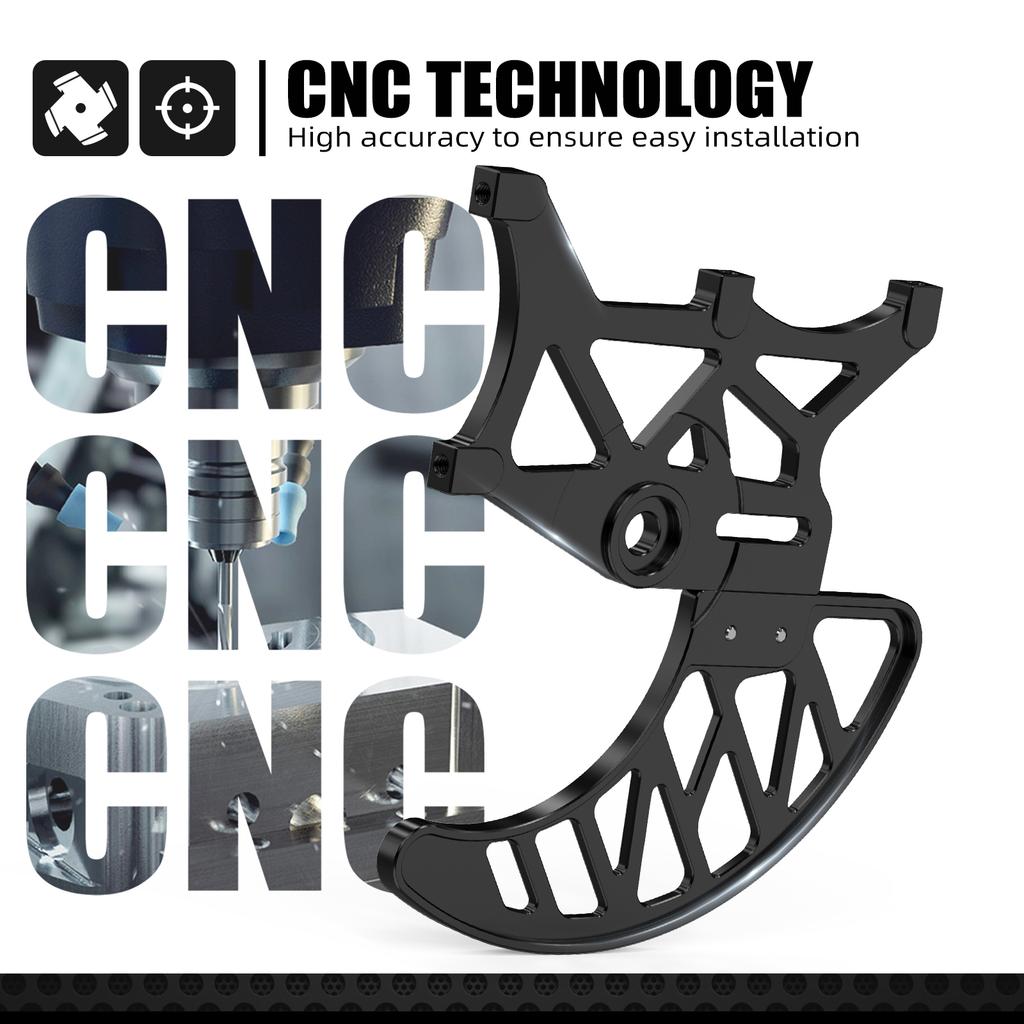NICECNC Front Rear Brake Disc Guard & Front Fork Leg Guards For Surron Light Bee X S L1E For Segway X160 X260 Electric Dirt Bike