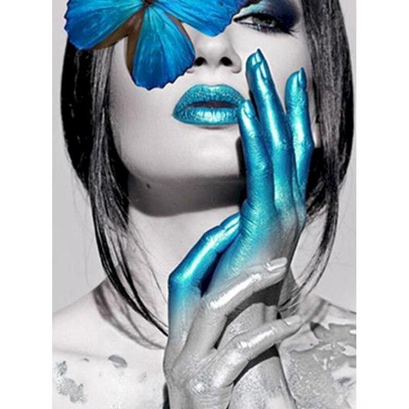 New 5D DIY Diamond Painting Abstract Art Diamond Embroidery Scenery Cross Stitch Full Round Drill Home Decor Manual Gift