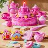 Play House Birthday Cake Cutting Toys Playing Simulation Blowing Candle Dessert Fruit DIY Toy Birthday Gift Perfect for New Year