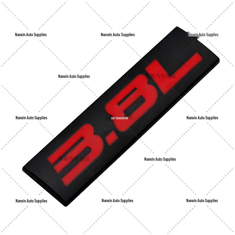 

Car Engine Displacement Mark Sticker (3.0L-3.8L)