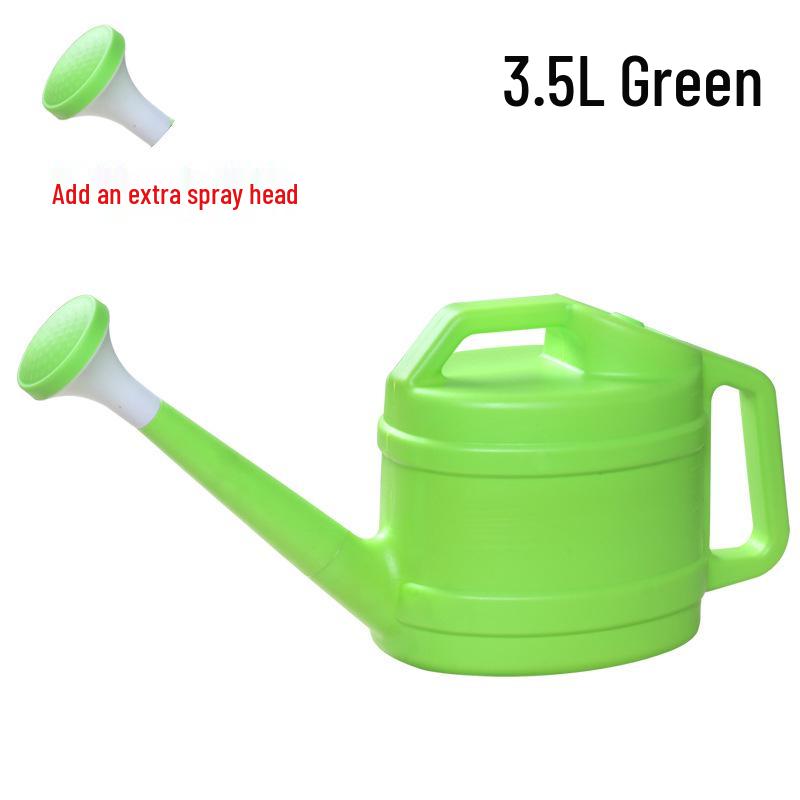 Large Capacity Garden Watering Can with Long Spout and Thickened Plastic