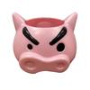 Pen Holder Angry Pig Shape Desk Organizer Large Capacity Plastic Desktop Stationery Storage Box Desk Accessory