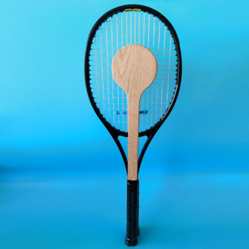 Tennis Sweet Spot Racket Wooden Tennis Spoon Swing Training Racket Accuracy