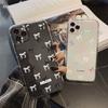 Colorful Bow Print Clear Phone Case For iPhone 15 14 13 12 11 Pro Max SE XR X XS 7 8 Plus SE 2 Transparent TPU Shockproof Cover