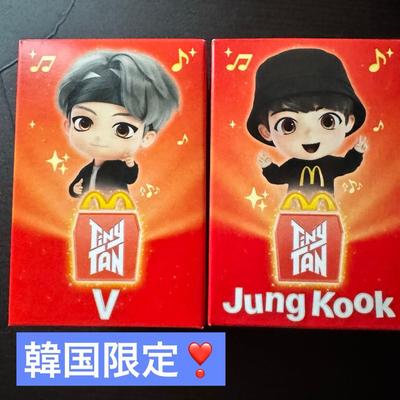 [USED] BTS V Jungkook Korean McDonald's Happy Meal Figure