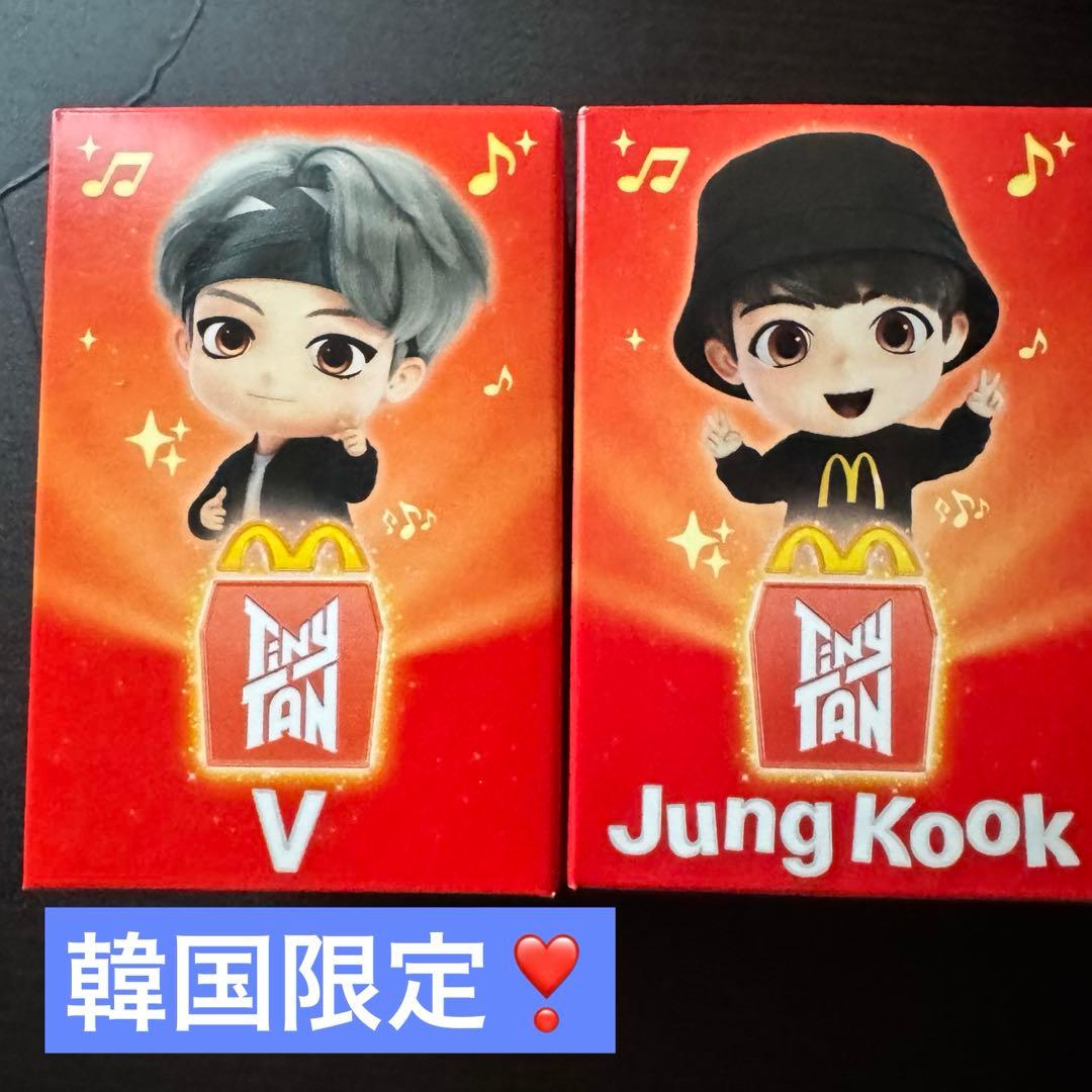 

[Б/У] Фигурка BTS V Jungkook из корейского Хэппи Мила McDonald s