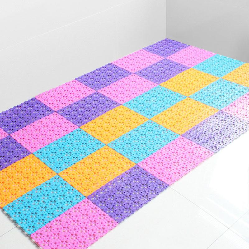 Badematten für den Haushalt, wasserdicht, rutschfest, mehrzweckig, schneidbar, hohl, Duschmatte für Küche und Bad
