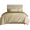 MIDO HOUSE 100-Thread Count Long-Staple Cotton Sateen Bedding Set