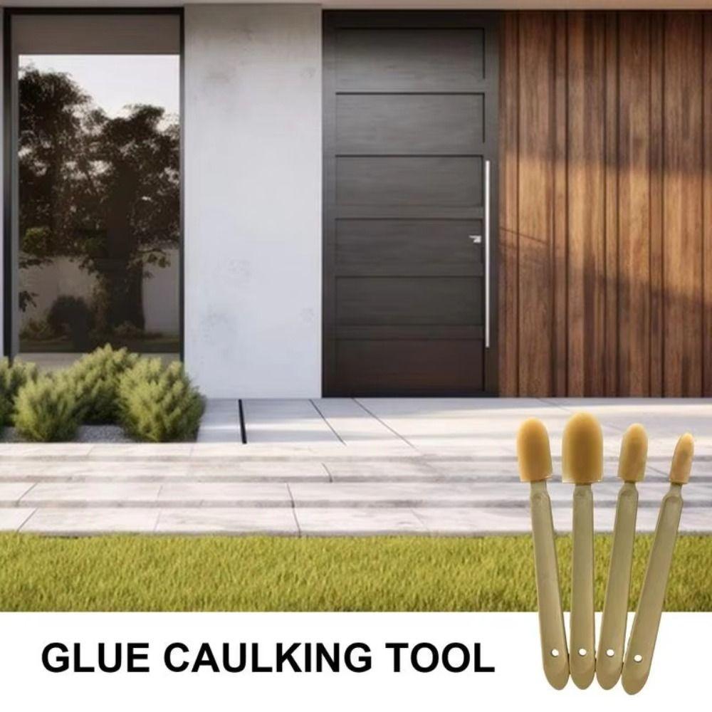Convenient Extended Scraper Caulking Sealant Filling Tool Frames Seal Edge Trimming Tool  Window