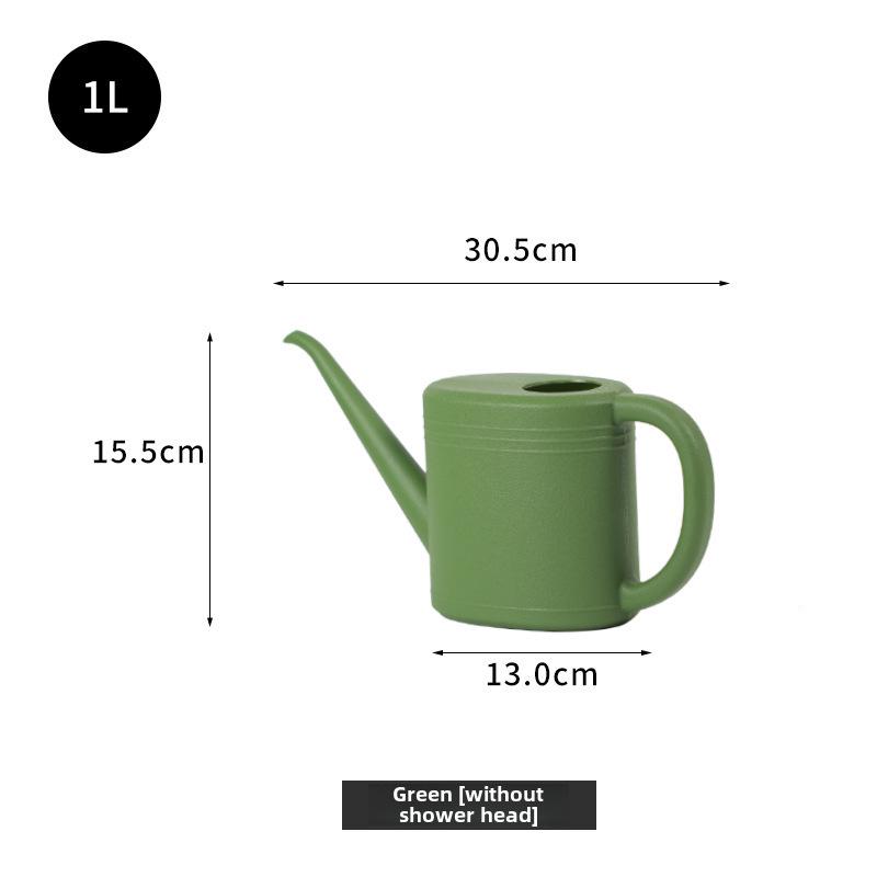 1-10L Large Capacity Plastic Watering Can with Long Spout & Sprinkler Head for Vegetables and Flowers Gardening