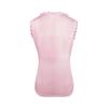 Women’s Sleeveless Lace Crochet Tank Top Square Neck Floral Hollow Out Blouse Scalloped Hem Casual Summer Shirt