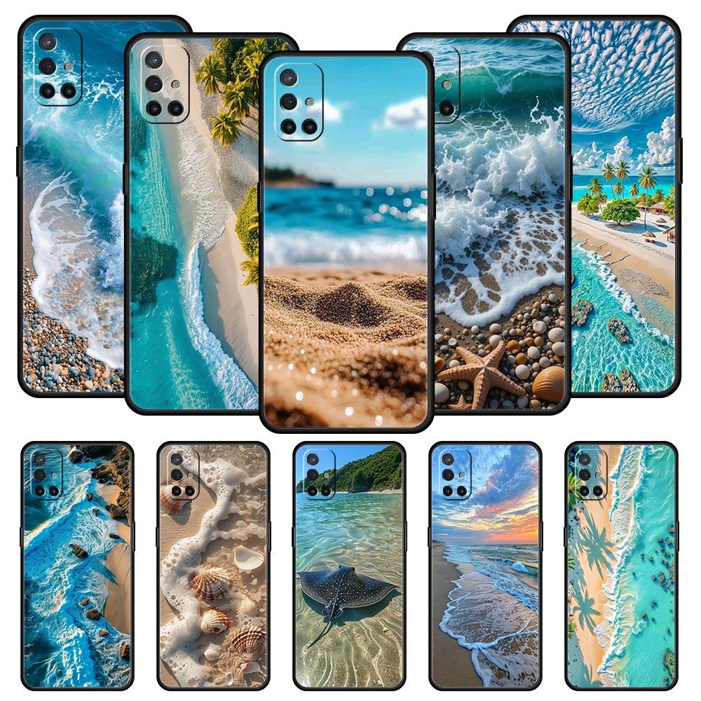 Seaside Scenery Wave Beach Phone Case For OnePlus 15 13 12 11 10 Pro 13T 13R 12R 9 8T 8 7 7T 9R Nord 2T CE 2 3 4 5G Cover