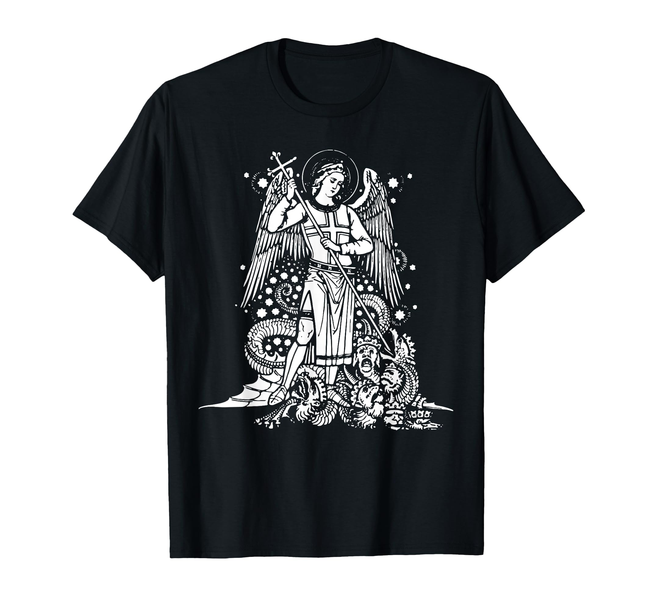 

Sword of Saint Michael the Archangel Catholic Breviarium Art T-Shirt