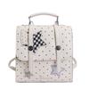 Spring and Summer New Fashion Trend Shoulder Messenger Bag Girls Commuter Leisure Backpack Multi-purpose Double Shoulder Small Schoolbag