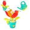 Flower Bath Toy Rotating with Watering Can Interactive for Young Children, Infants,