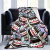 Flannel blanket, thickened blanket, air-conditioned nap blanket