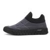 Men's Shoes Winter New Velvet Warm One-pedal Casual Cotton Shoes Men's Thick-soled Low-top Thickened Foot Snow Boots