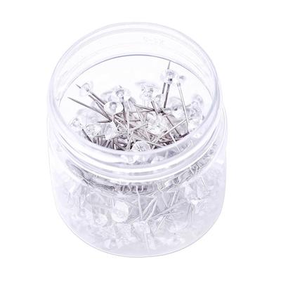 150 Stück Strass-Diamantkopf-Nähnadeln, Befestigungsnadeln, Schmuckherstellung