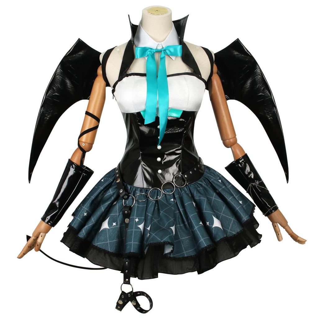 Virtual Idol COS future cos costume imps, corsets, raccoon rascal cosplay female