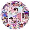 Kawaii Anime K-pop Demon Hunter Stickers Cartoon Sealing Decals Waterproof DIY Scrapbooking Stationery Cute Sticker Gifts