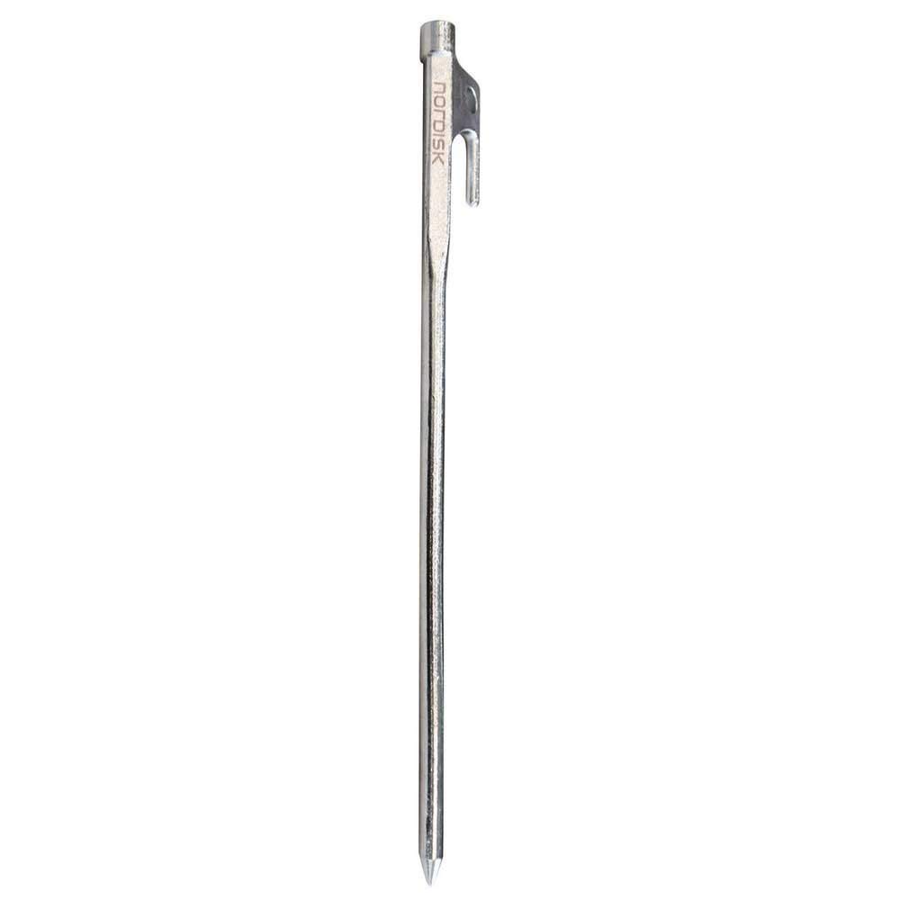 

NORDISK Outdoor Camping Set of 4 30cm Japanese 119040 Pegs, Steel, (Steel Nail) [Official Product]
