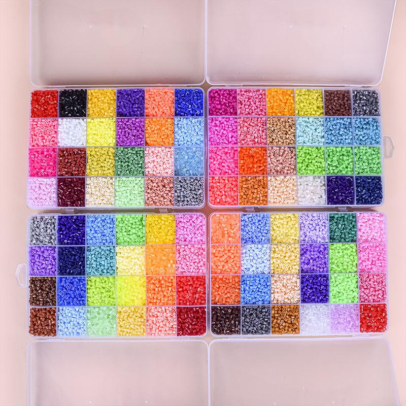 96 Colors 2.6mm Perler Beads Refill Pack - DIY Craft & Educational Toy Set