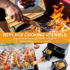 Aluminum Foil Trays Non-Stick Baking Pans BBQ Tray Food Grade BBQ Bowl for Air Fryer Oven Baking Cooking Kitchen Baking Tool