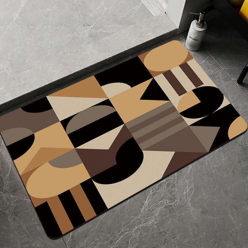 Diatom Mud Toilet Absorbent Anti Slip Pad, Bathroom Floor Mat, Waterproof Kitchen Floor Mat At the Bathroom Entrance