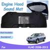 Front Engine Hood Pad Compatible for Toyota Highlander Kluger XU40 2008~2013 Heat Sound Insulation Cotton Mat Soundproof Covers Accessories(Color:PET