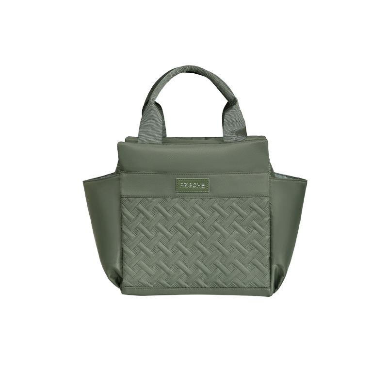 Insulated Lunch Bags For Work & School - Compact Bread-Style Insulated Bags That Are Leak-Proof To Keep Meals Cold/Hot-Tan