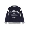 New FILA Baseball Jacket Outerwear Men's Dark Silent Blue F11M349502F-DB