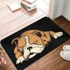 Modern Living Room Rug Bedroom Rug Children's Bedroom English Bulldog Floor Mat Bathroom Floor Mat Anti-Slip Mat Kitchen Rug