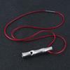 Outdoor Stainless Steel Bamboo-Style Whistle