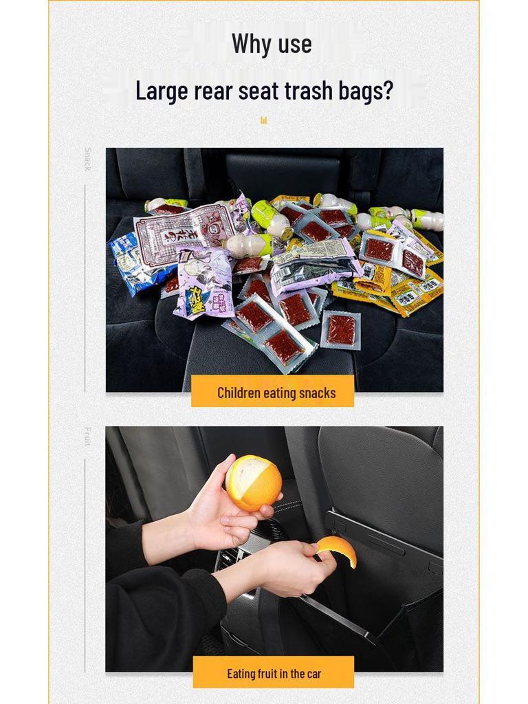 Tesla Foldable Car Trash Can & Storage Bag