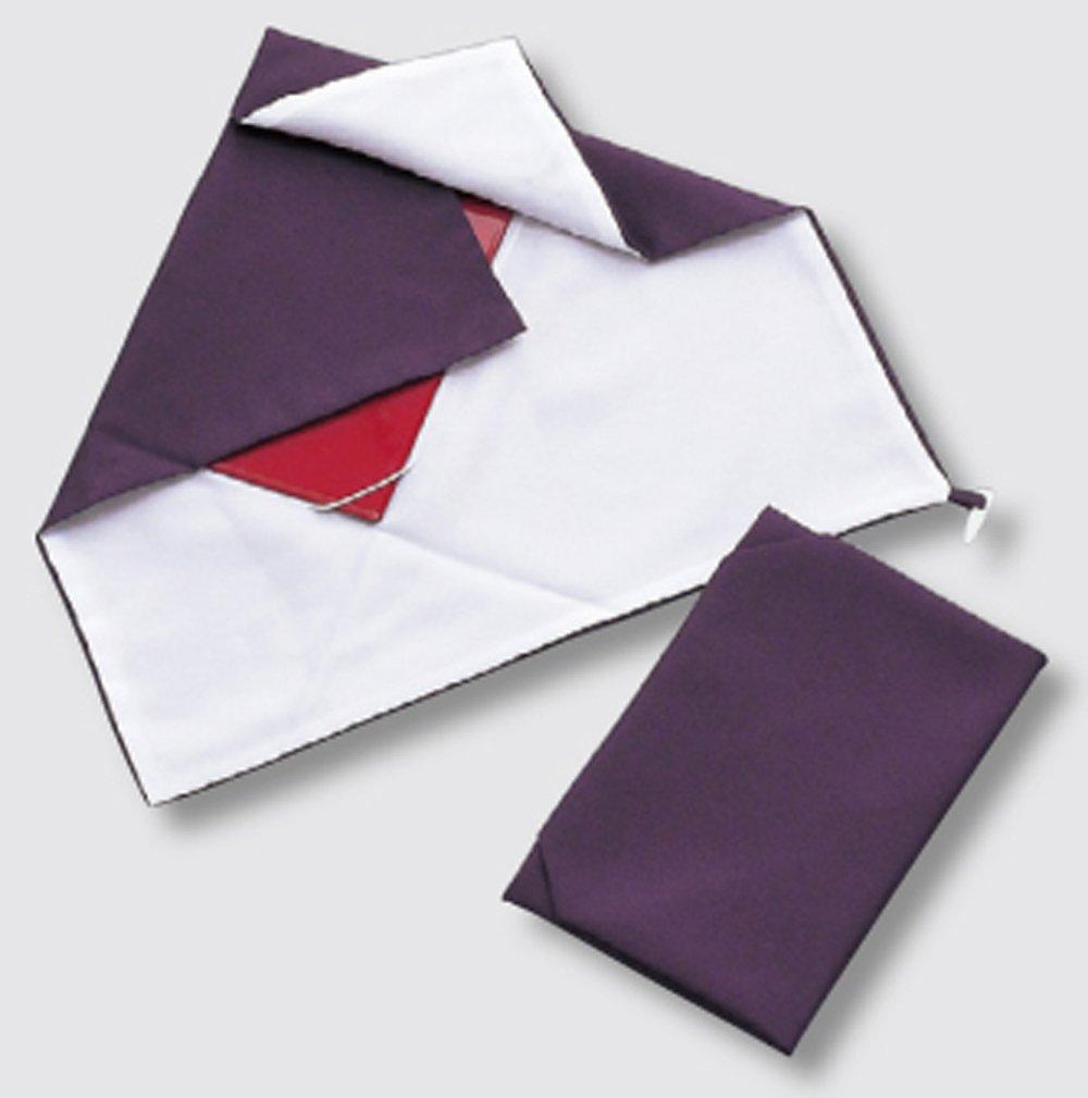Maruai Fukusa (Fukusa) for both formal and informal occasions, with stand, Purple, 1 piece, Fuku-10