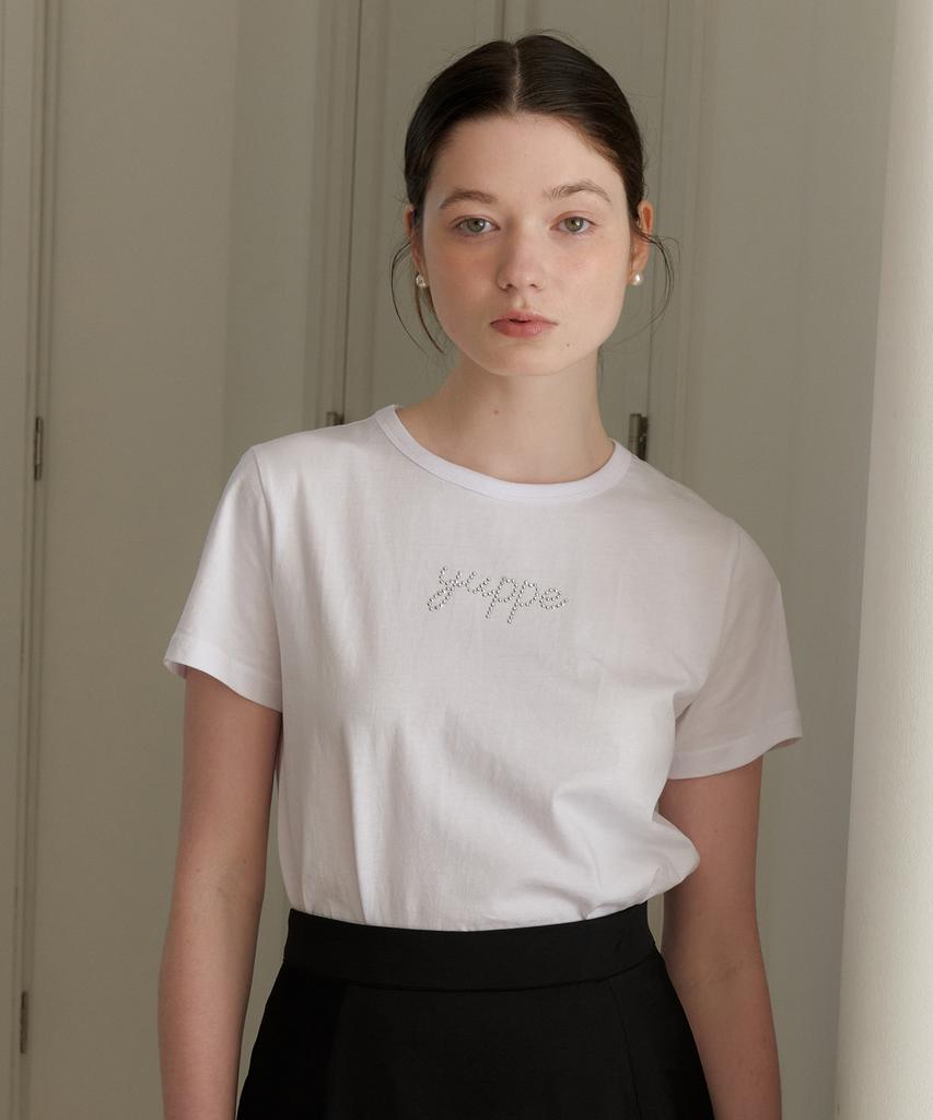 YUPPE Dotted Yuppe T-Shirt_White