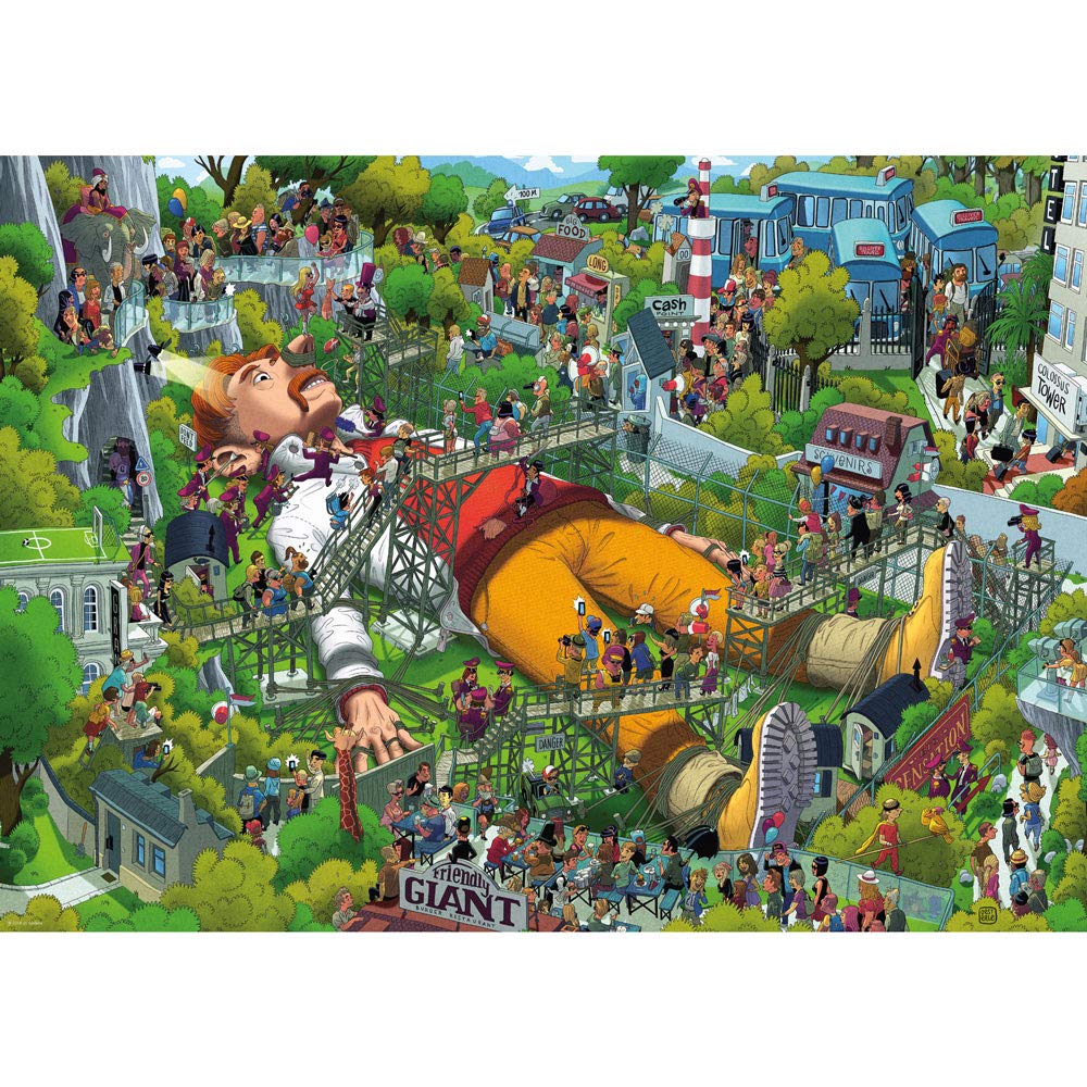 1000 pieces HEYE Puzzle 29886 Uli Oesterle Gulliver