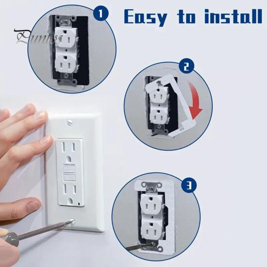 Electrical Boxes Repair Spacers 5/10/15/20/30Pcs Wall Plate for Outlets, Galvanized Metal Device Leveling Plates Flush Fit Loose or Recessed