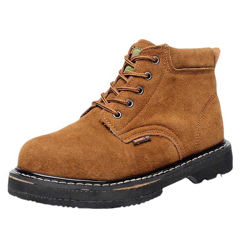 Odolné proti opotřebení Pracovní obuv Pánská Bezpečnostní obuv odolná proti nárazu a propíchnutí Ochranná obuv Pracovní obuv