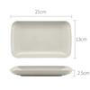 Creative Wheat Straw Rectangular Plate - Healthy Tableware for Desserts, Sushi, Pasta - Eco-Friendly Kitchen Utensils
