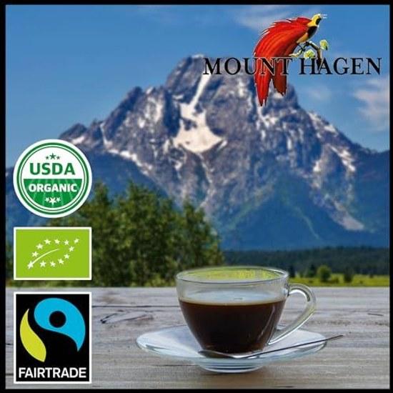 Mount Hagen Organic Fair Trade Instant Coffee Refill Zip Bag 200g