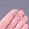 10Pcs Leak Proof Double Helix Medical Sterile Luer Lock Adapter Transparent Plastic Syringe Connector For Veterinary Medical